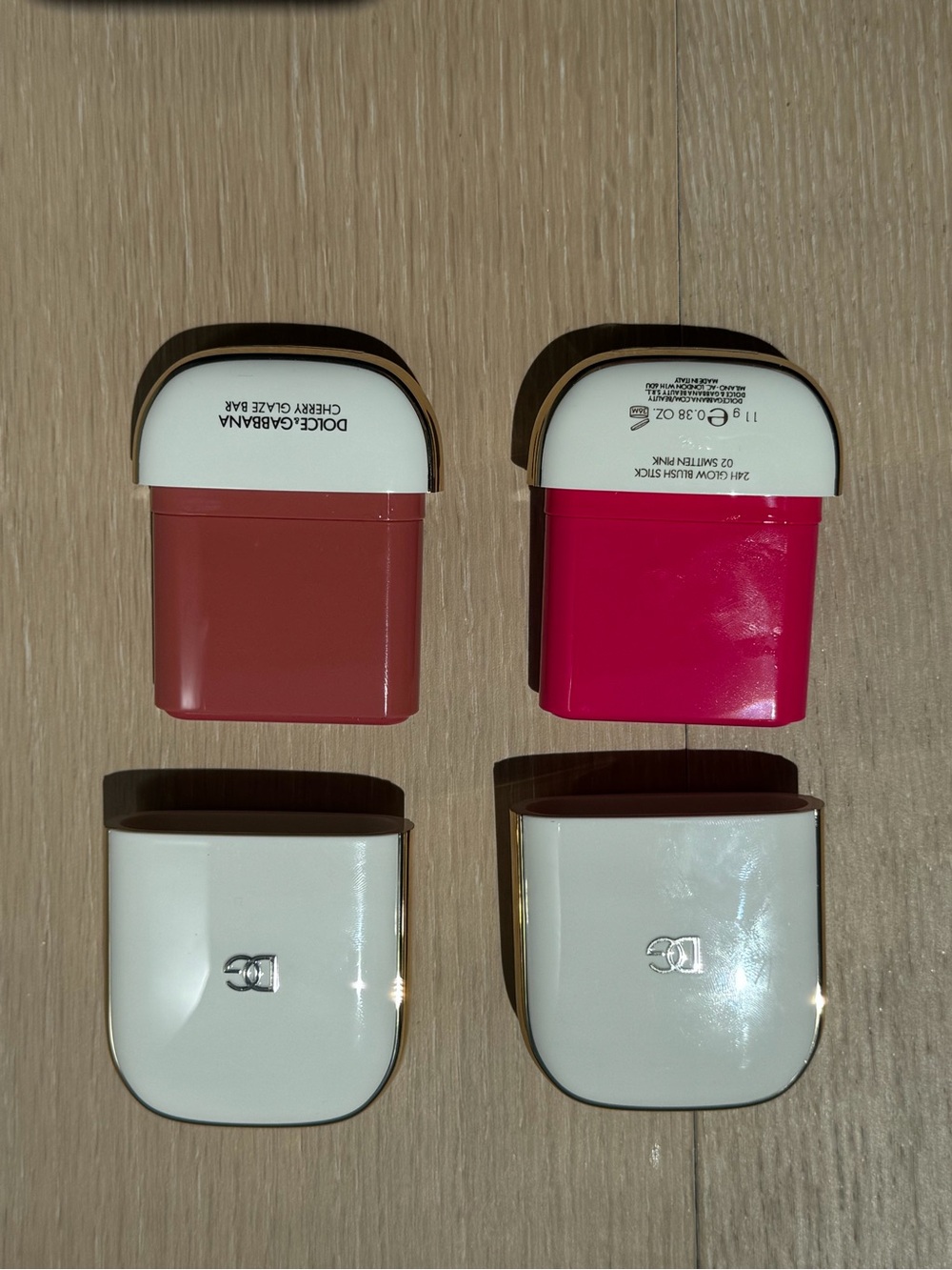 Dolce & Gabbana Pink & Red Blush Set